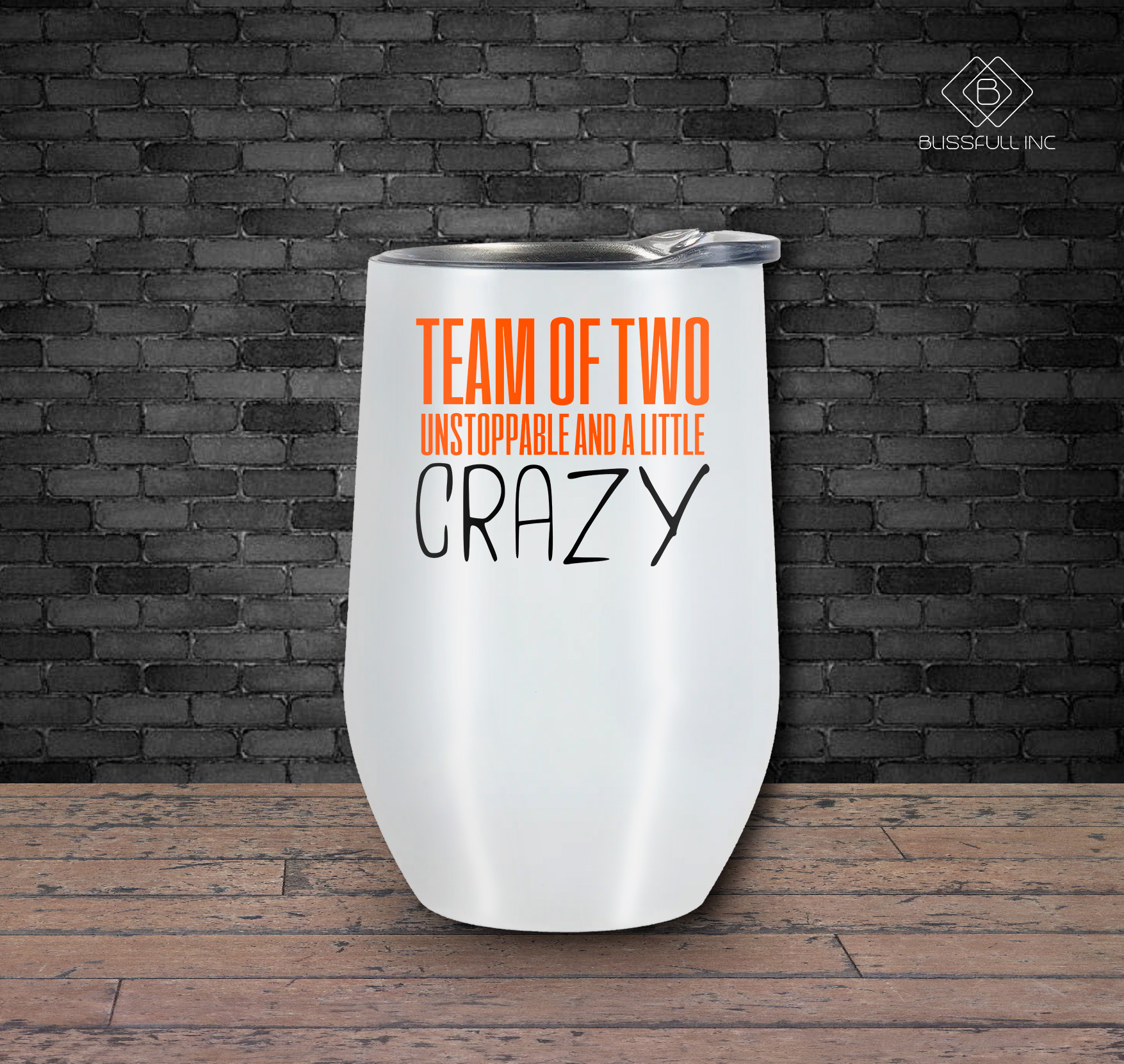 Wine Tumblers Funny Phrases for Couples 2