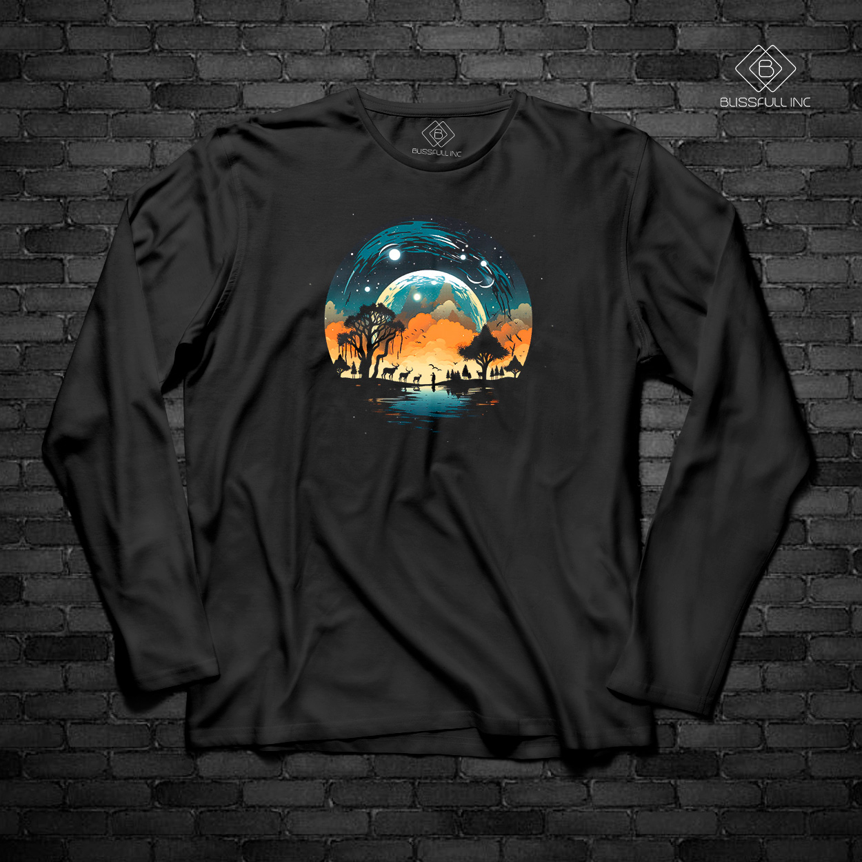 Long Sleeve T-Shirt Animals 2